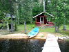 mökki maaseudulla